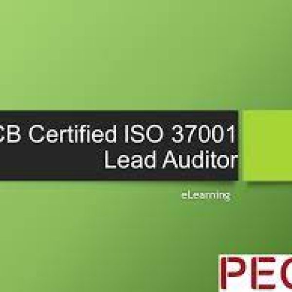 PECB Certified ISO 37001 Lead Auditor - Master the auditing of an antibribery management system (ABMS) based on ISO 37001