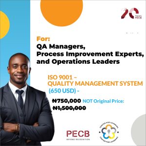 PECB ISO 9001 Lead Implementer – E-Learning (Self-Study)
