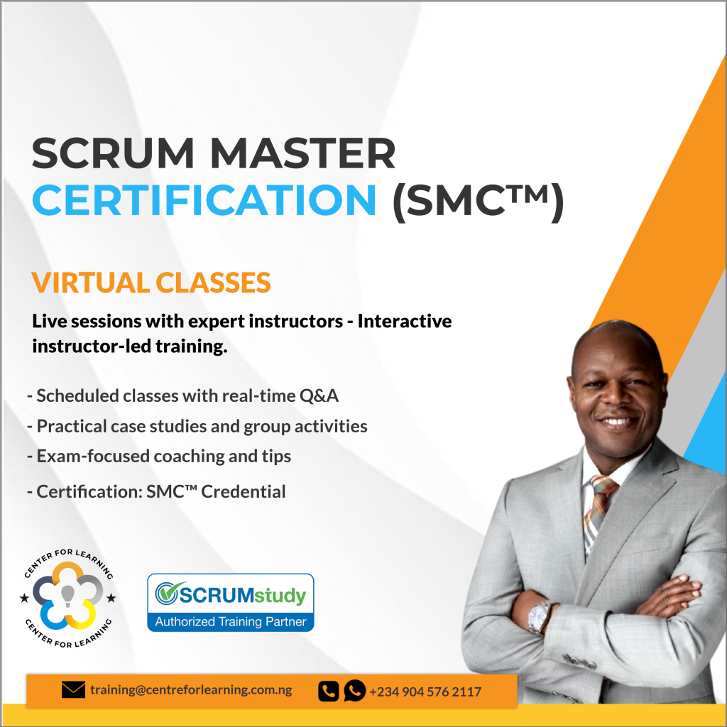 Scrum Master Certification in Nigeria | CFL Training Services Ltd