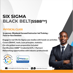 Six Sigma Black Belt (SSBB™) – Physical Class