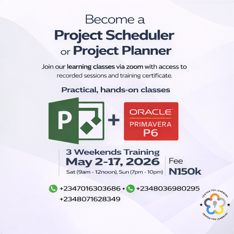 Professional Certificate Course in Project Scheduling Tools and ...