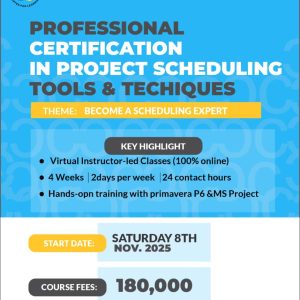 Professional Certificate Course in Project Scheduling Tools and Techniques - Master the Art of Planning and Delivering Projects On Time
